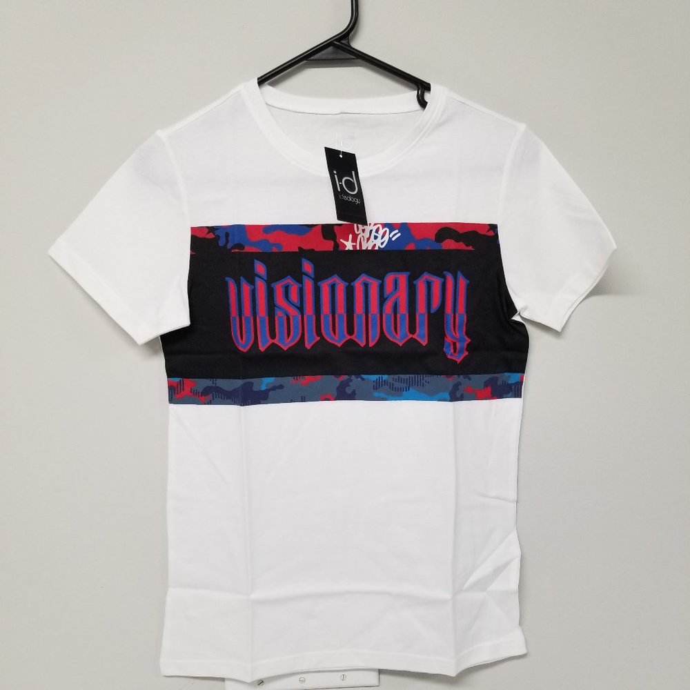 Macy's Ideology Visionary Graphic Tee Boys NWT